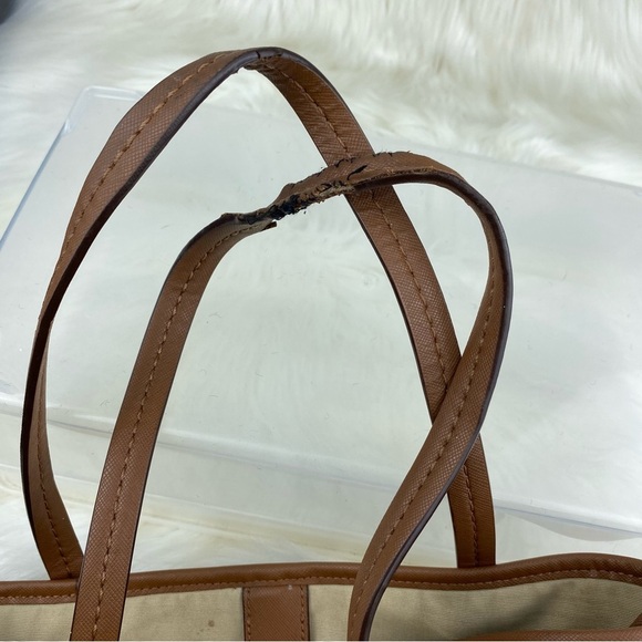 Coach Tan Leather Shoulder Bag - Picture 8 of 11